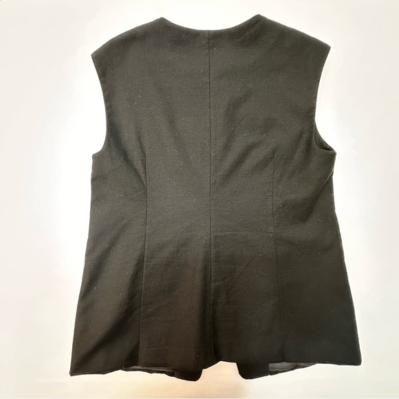 Talbots Black Textured Garment - Picture 2 of 10